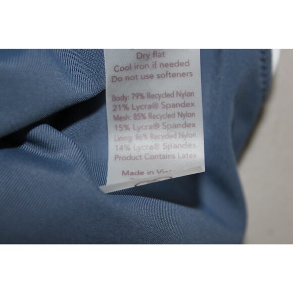 Calia by Carrie Underwood desert Flora Peri dusk zip back paddle suit size 14 - Picture 4 of 6